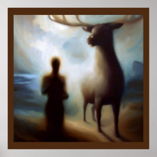 Spirit Animal Caribou 1 Poster