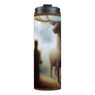 Spirit Animal Caribou 1 Thermal Tumbler
