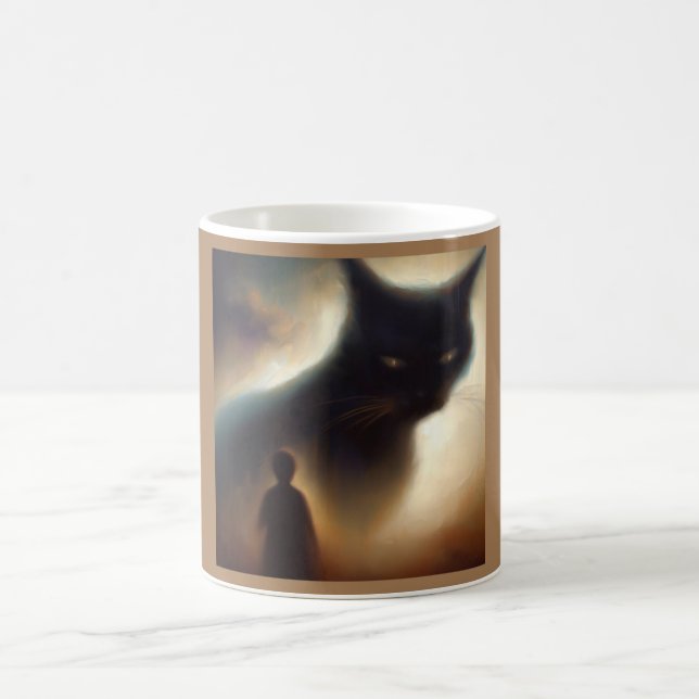 Spirit Animal Cat 1 Coffee Mug (Center)