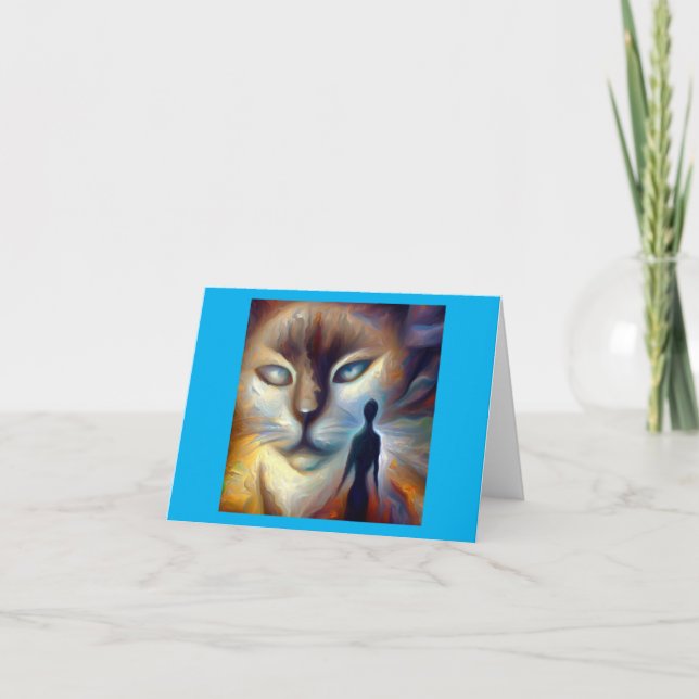 Spirit Animal Cat 3 Card (Front)