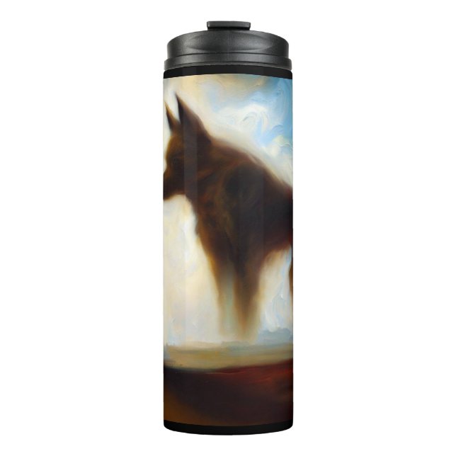 Spirit Animal Dog 1 Thermal Tumbler (Front)