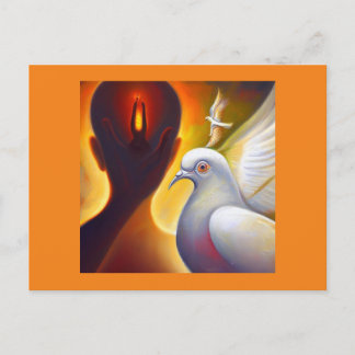 Spirit Animal Dove 4 Postcard