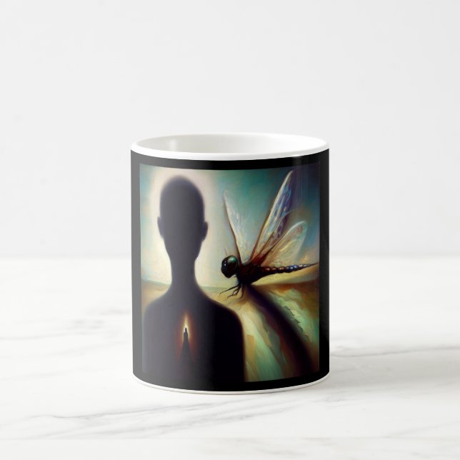 Spirit Animal Dragonfly 1 Coffee Mug (Center)