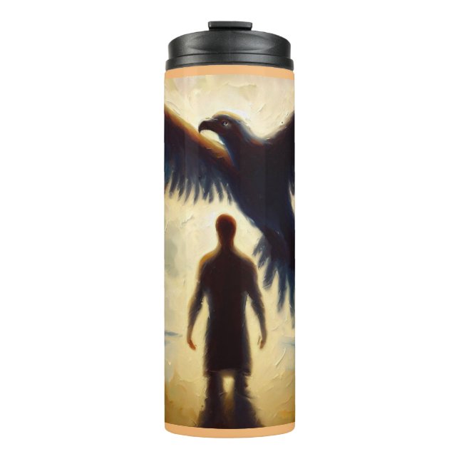 Spirit Animal Eagle 2 Thermal Tumbler (Front)