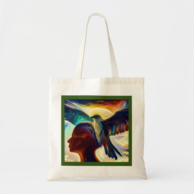 Spirit Animal Eagle 3 Tote Bag (Front)