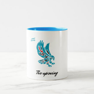 Spirit Animal Eagle Two-Tone Coffee Mug