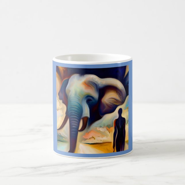 Spirit Animal Elephant 2 Coffee Mug (Center)
