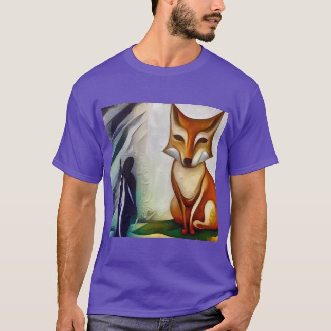Spirit Animal Fox 2 T-Shirt (Front)