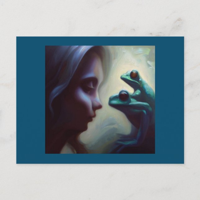 Spirit Animal Frog 2 Postcard (Front)