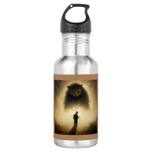Spirit Animal Hedgehog 1 532 Ml Water Bottle (Front)