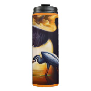 Spirit Animal Heron 3 Thermal Tumbler