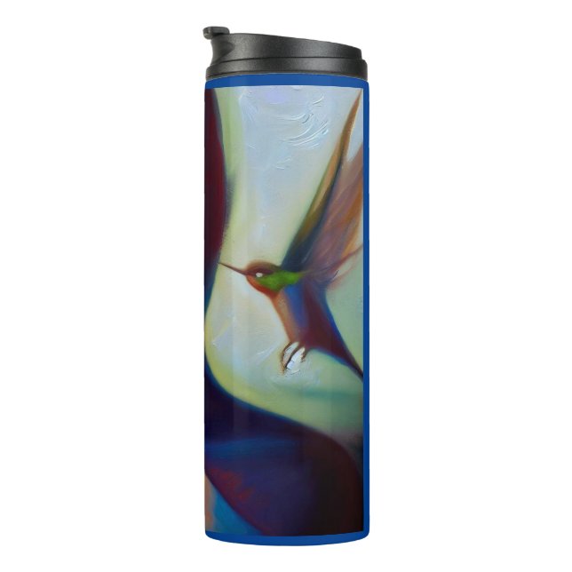 Spirit Animal Hummingbird 3 Thermal Tumbler (Rotated Right)