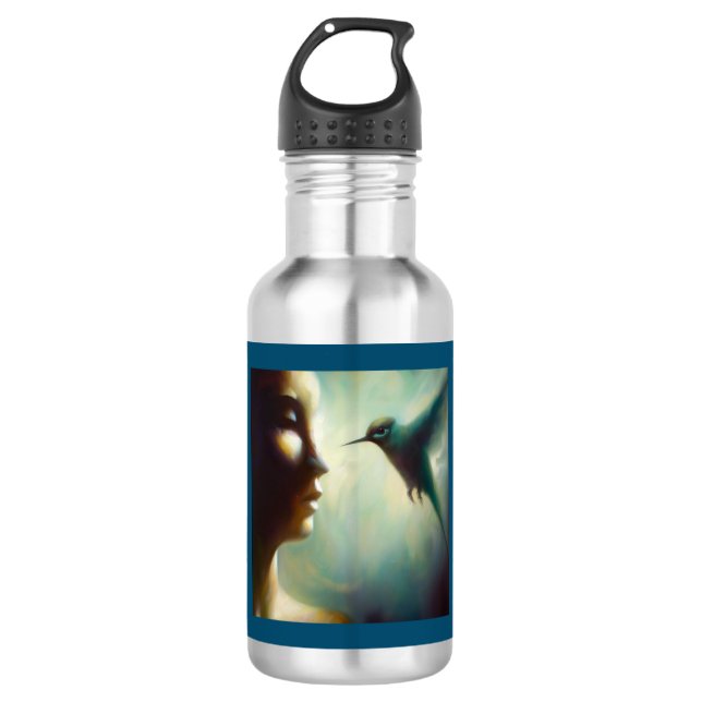 Spirit Animal Hummingbird 4 532 Ml Water Bottle (Front)