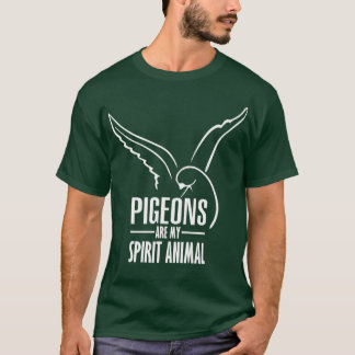 Spirit Animal Jesus Pigeon Breeder Pigeon Racing T-Shirt