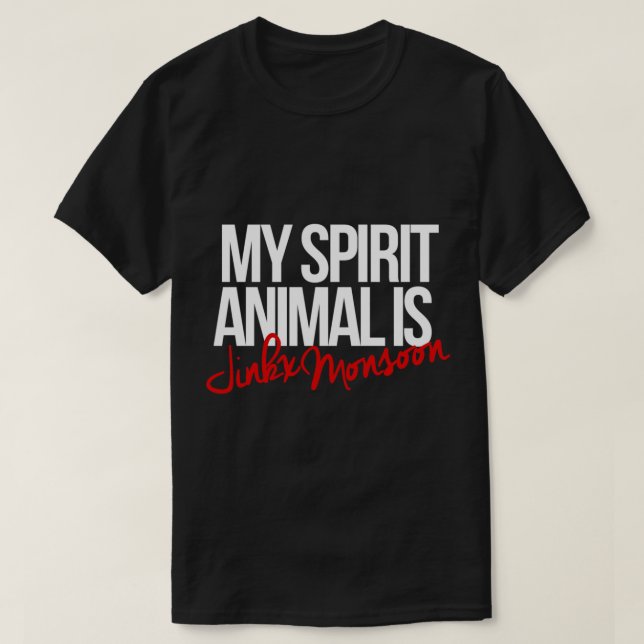 Spirit Animal - Jinkx Monsoon   T-Shirt (Design Front)
