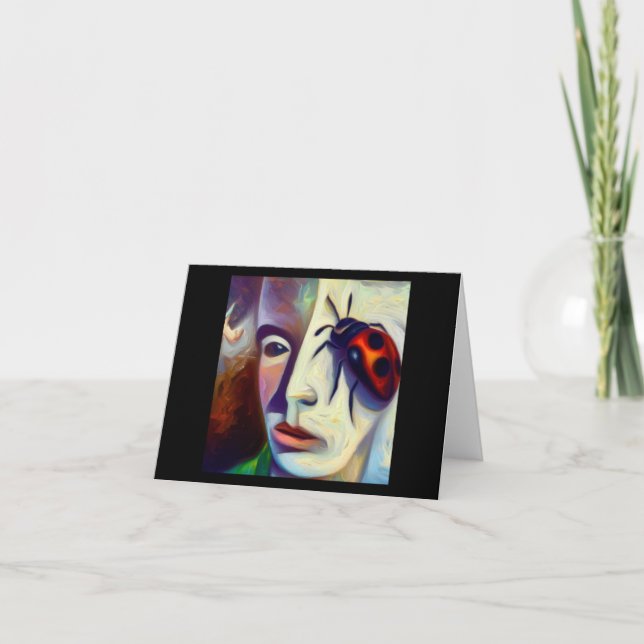 Spirit Animal Ladybug 3 Card (Front)