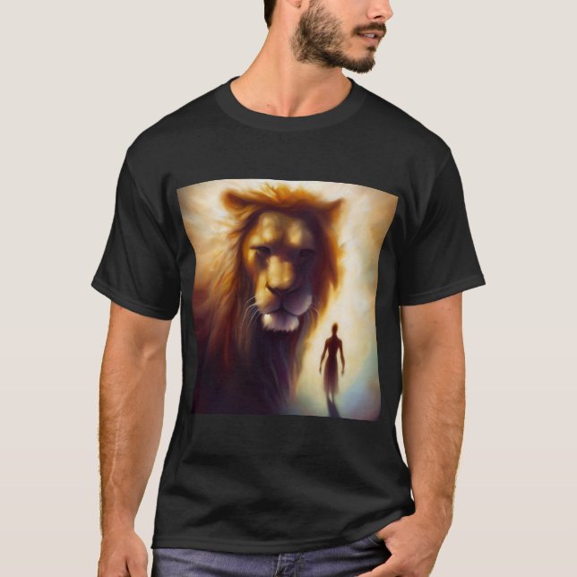 Spirit Animal Lion 1 T-Shirt (Front)