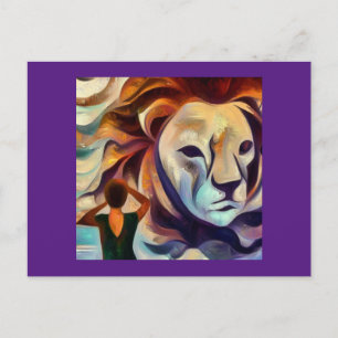 Spirit Animal Lion 3 Postcard