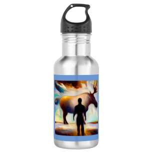 Spirit Animal Moose 3 532 Ml Water Bottle