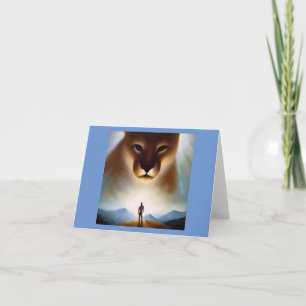Spirit Animal Mountain Lion 2 Card