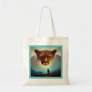 Spirit Animal Mountain Lion 3 Tote Bag