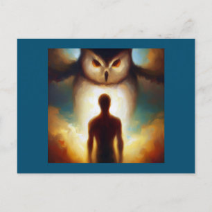 Spirit Animal Owl 1 Postcard
