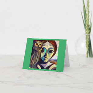 Spirit Animal Owl 3 Card