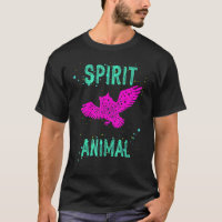 Spirit Animal Owl Lover Pink Animals Comfort Cute 
