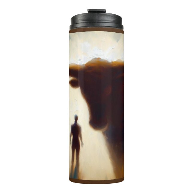 Spirit Animal Ox 2 Thermal Tumbler (Front)