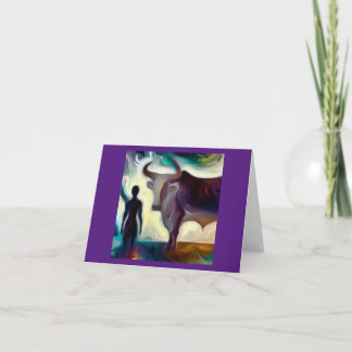 Spirit Animal Ox 3 Card