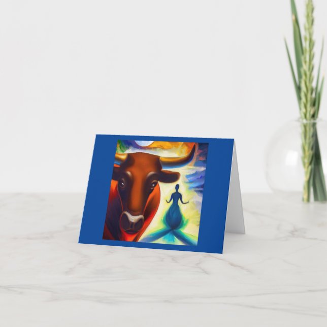 Spirit Animal Ox 4 Card (Front)