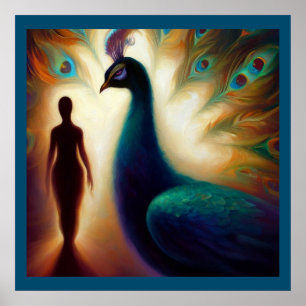 Spirit Animal Peacock 1 Poster