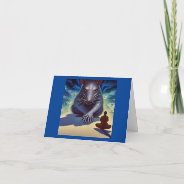 Spirit Animal Rat 3 Card (Front)