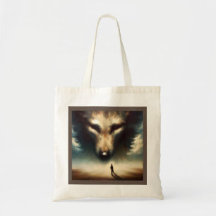 Spirit Animal Wolf 1 Tote Bag