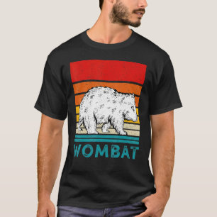 Spirit Animal Womba    Vintage Wombat T-Shirt