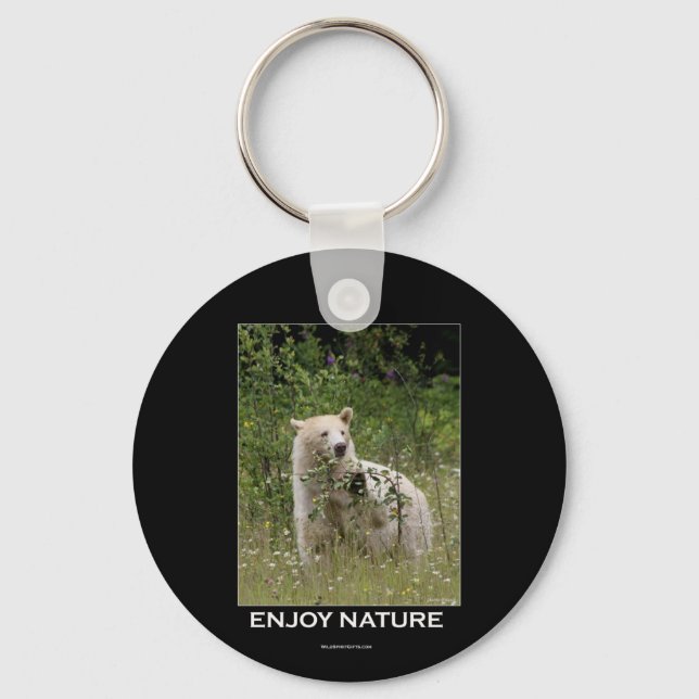 "Spirit Bear" gifts Key Ring (Front)