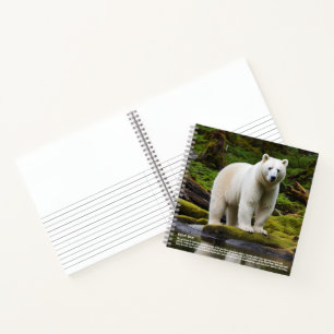 Spirit Bear Hardcover Notebook