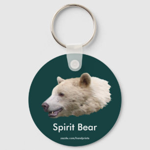 "Spirit Bear" Kermode Bear Keychain