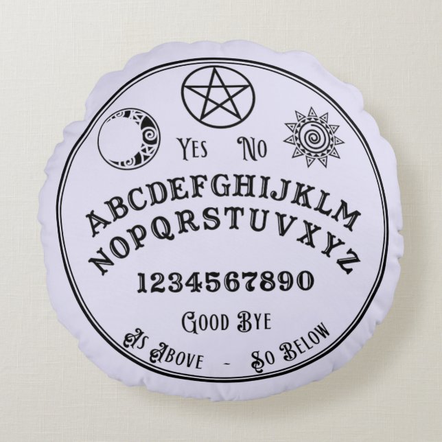 Spirit Board for Mystical Pillow  (Front)