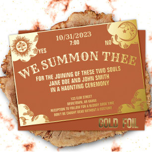 Spirit Board Halloween & Gothic Wedding and Shower