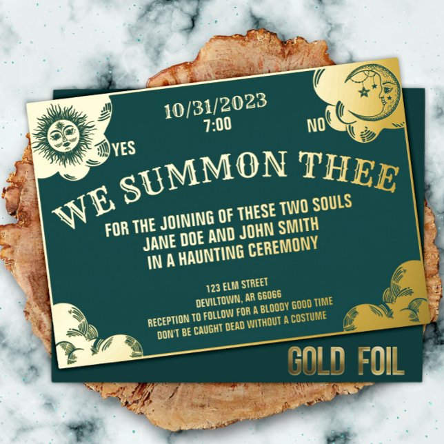 Spirit Board Halloween Gothic Wedding and Shower (Creator Uploaded)