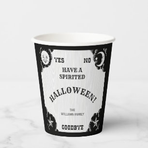 Spirit Board Halloween Paper Cups