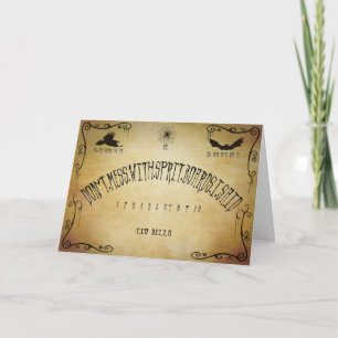 Spirit Board Humour Card