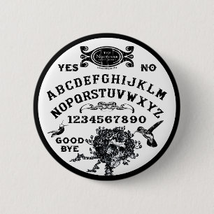 Spirit Board " The Nocturne" 6 Cm Round Badge
