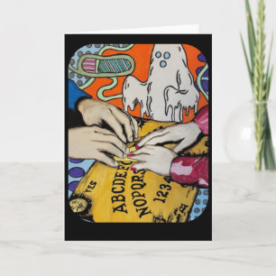 ‘Spirit Board Whispers’ Painting on a  Card