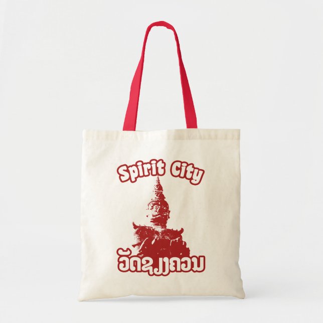 Spirit City - Wat Xieng Khuan, Vientiane, Laos Tote Bag (Front)
