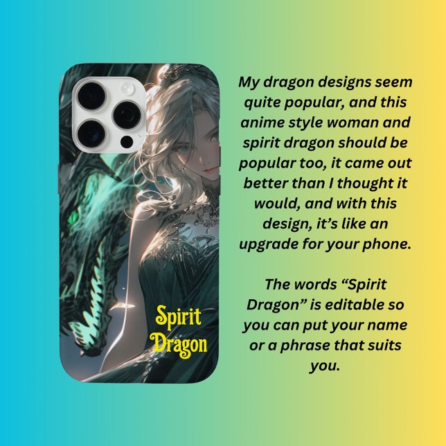Spirit Dragon  Case-Mate iPhone Case (Creator Uploaded)