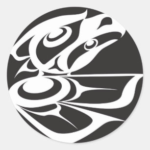Spirit Eagle Classic Round Sticker