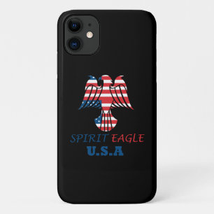 Spirit eagle USA flag Case-Mate iPhone Case