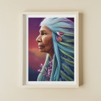 Spirit Elder Native American Fantasy Digital Art